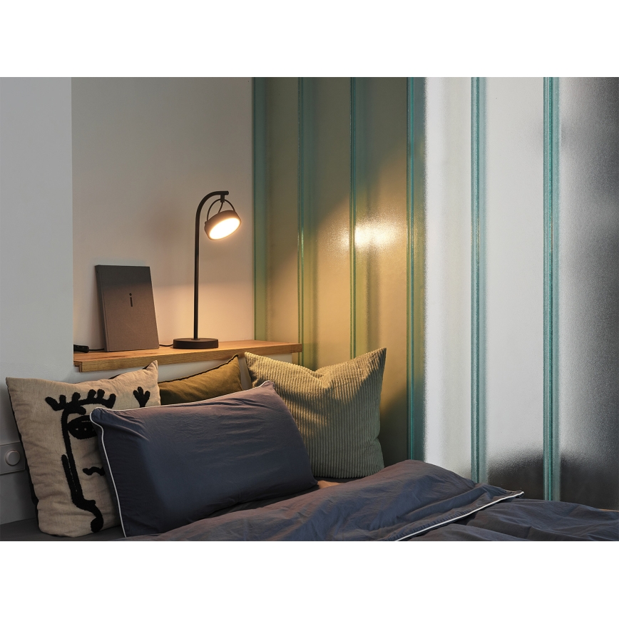 Osram - LED galda lampa DECOR PUCK LED/11W/230V CRI 90 melna