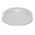 Osram - LED griestu gaismeklis ar krēslas sensoru CEILING LUXO LED/24W/230V Ø 38 cm sudraba