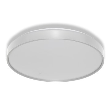 Osram - LED griestu gaismeklis ar krēslas sensoru CEILING LUXO LED/24W/230V Ø 38 cm sudraba