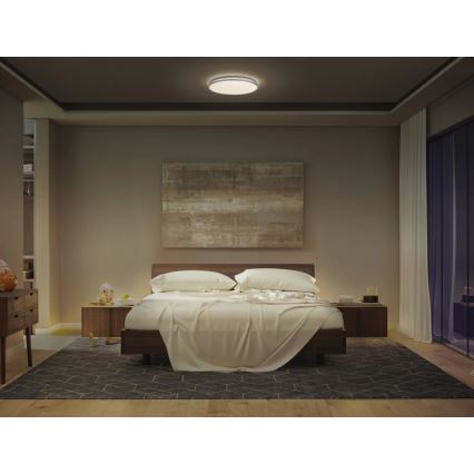 Osram - LED griestu gaismeklis ORBIS DUBLIN LED/24W/230V, diam. 39 cm, sudraba