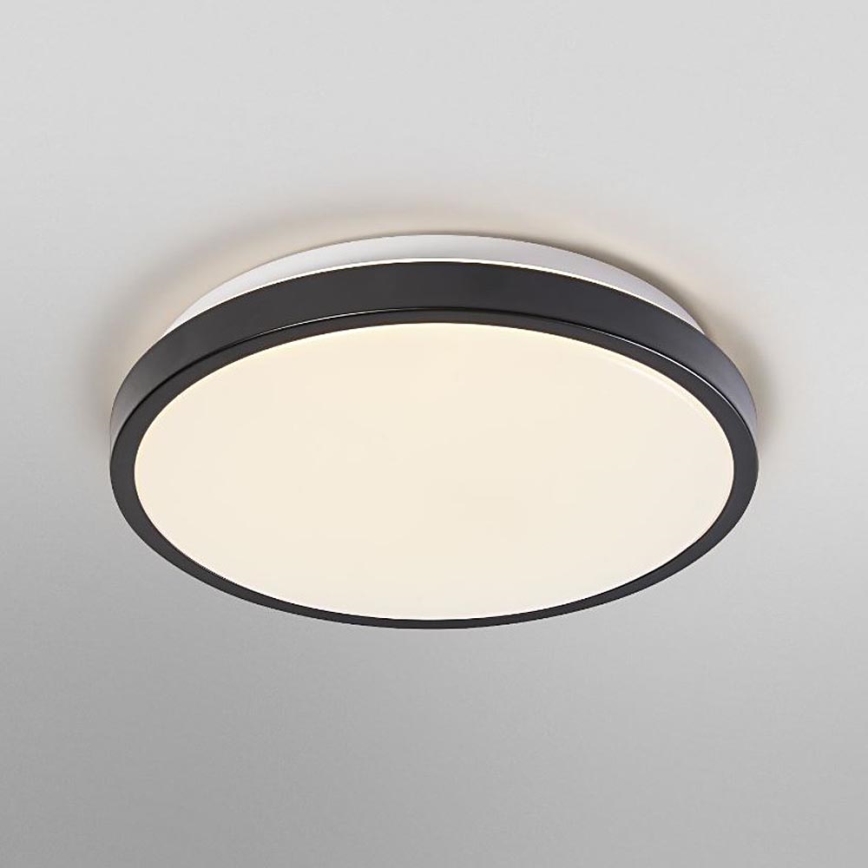 Osram - LED griestu gaismeklis ORBIS LONDON LED/16W/230V Ø 28 cm melns