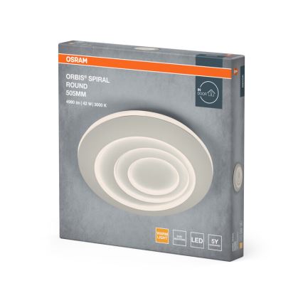 Osram - LED griestu gaismeklis ORBIS SPIRAL LED/42W/230V Ø 50,5 cm