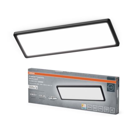 Osram - LED griestu gaismeklis PLANON EASYFIX LED/24W/230V 2800/4000/6000K IP54 melns
