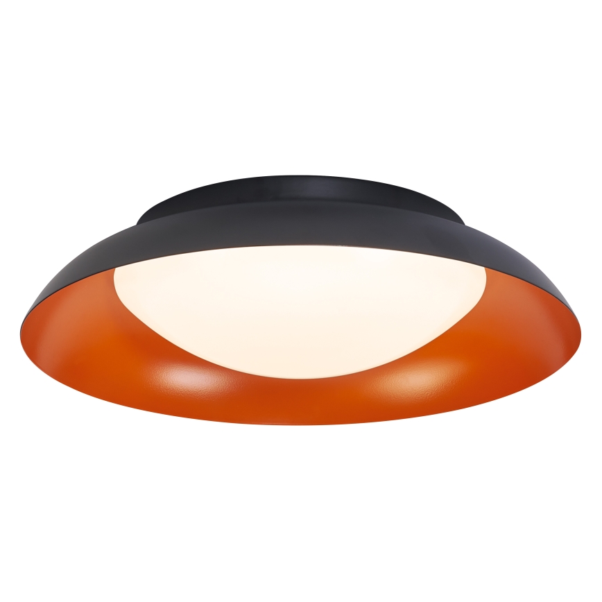 Osram - LED Aptumšojams griestu lukturis ORBIS PLATE LED/19W/230V Ø 31 cm oranžs/melns