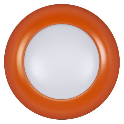 Osram - LED Aptumšojams griestu lukturis ORBIS PLATE LED/19W/230V Ø 31 cm oranžs/melns