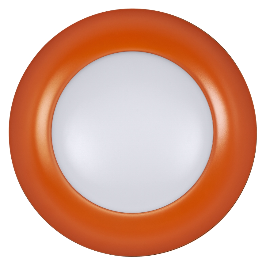 Osram - LED Aptumšojams griestu lukturis ORBIS PLATE LED/19W/230V Ø 31 cm oranžs/melns