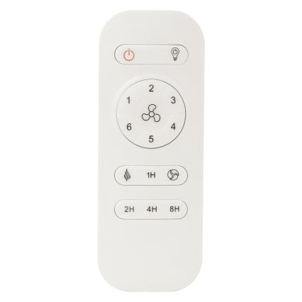 Osram - LED griestu lampa ar ventilatoru CEILING FAN LED/66W/230V 3000/4000/6500K balta + ar tālvadības pulti