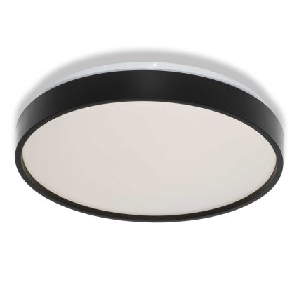 Osram - LED griestu gaismeklis ar krēslas sensoru CEILING LUXO LED/18W/230V Ø 32 cm melns