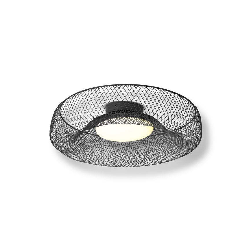 Osram - LED griestu lampa DECOR MESH LED/18,5W/230V Ø 30 cm melna