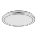 Osram - LED griestu lampa ORBIS HELMAN LED/16W/230V Ø 29,5 cm sudraba