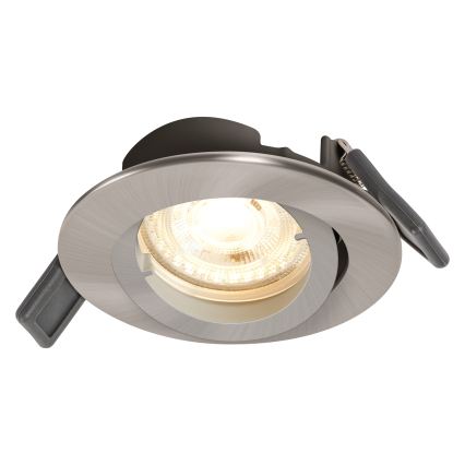 Osram - LED iebūvējamais gaismeklis SPOT 1xGU10/4,3W/230V 2700K CRI 90 matēts hroms