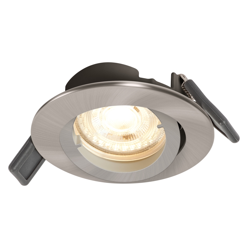 Osram - LED iebūvējamais gaismeklis SPOT 1xGU10/4,3W/230V 2700K CRI 90 matēts hroms