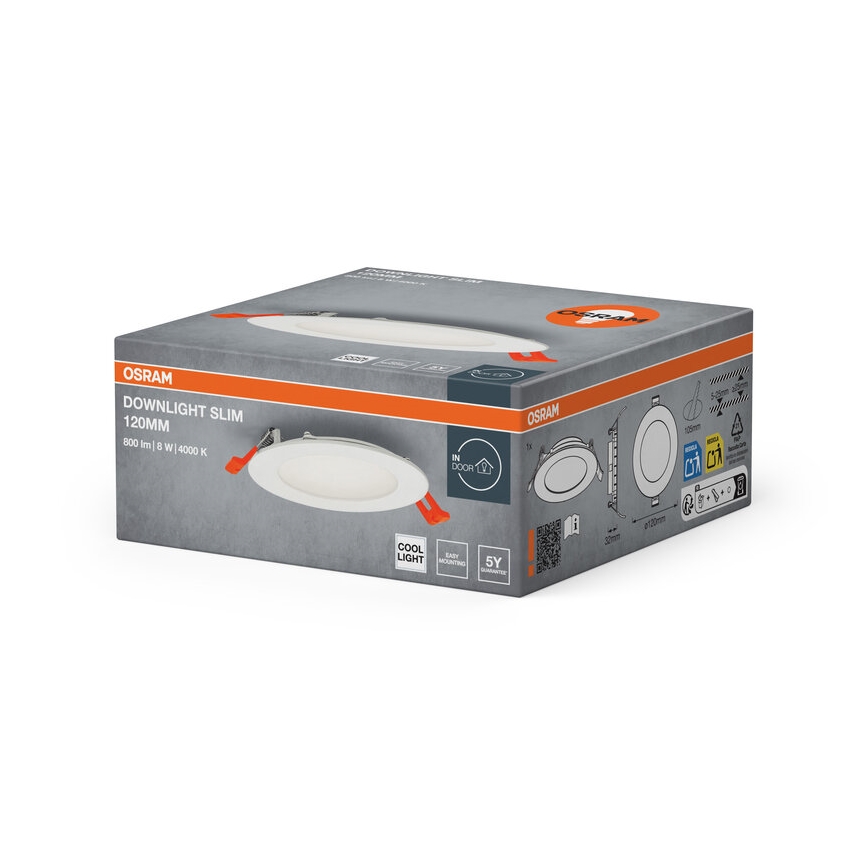 Osram - LED iebūvējamais griestu gaismeklis SLIM LED/8W/230V 4000K