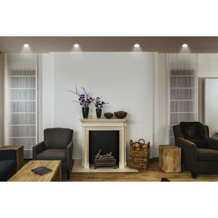 Osram - LED iebūvējamais griestu gaismeklis SPOT TWIST LED/5W/230V 4000K Ø 7 cm balts