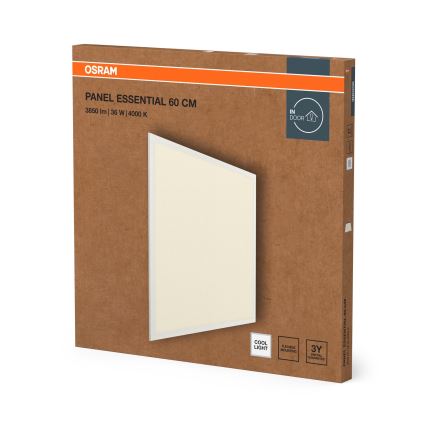 Osram - LED iebūvējamais griestu panelis ESSENTIAL LED/36W/230V 4000K 60x60 cm
