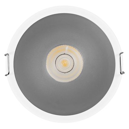 Osram - LED iebūvējamais gaismeklis SPOT TWIST LED/10W/230V 4000K Ø 9,3 cm balts/sudrabs