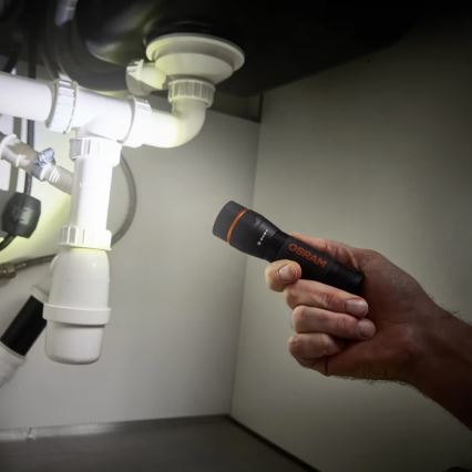 Osram - Aptumšojams LED lukturis LEDINSPECT TORCH 450 ESSENTIAL LED/6W/3xAAA IP44