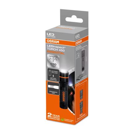 Osram - Aptumšojams LED lukturis LEDINSPECT TORCH 450 ESSENTIAL LED/6W/3xAAA IP44