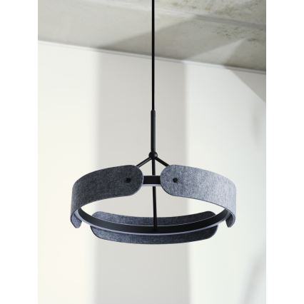 Osram - LED lustra uz troses DECOR CURVE LED/33W/230V pelēka