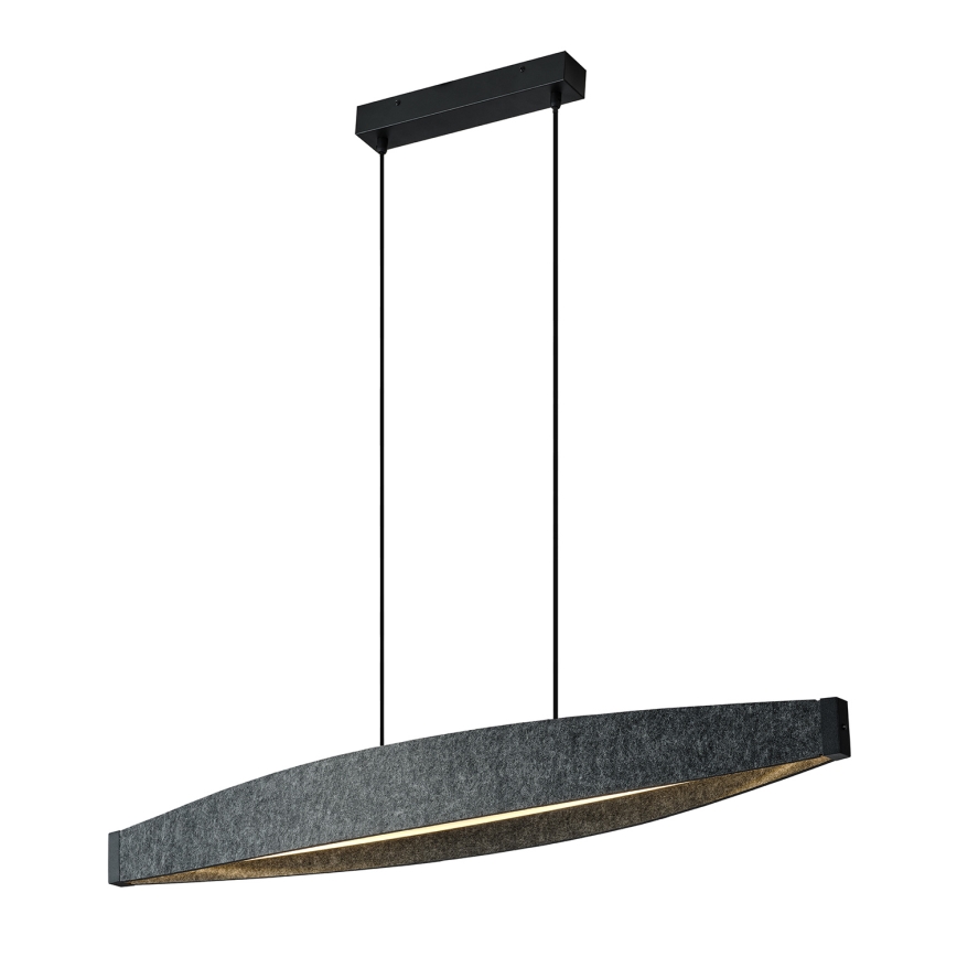 Osram - LED lustra uz troses DECOR FLAT LED/23W/230V pelēka