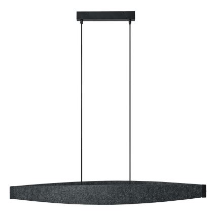 Osram - LED lustra uz troses DECOR FLAT LED/23W/230V pelēka
