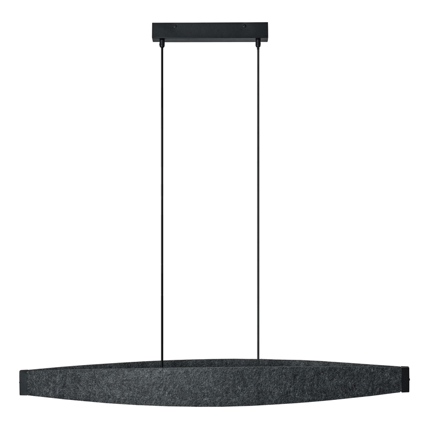 Osram - LED lustra uz troses DECOR FLAT LED/23W/230V pelēka