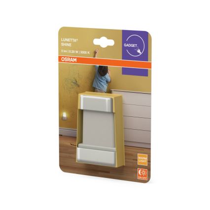 Osram - LED nakts gaisma ar krēslas sensoru LUNETTA LED/0,28W/230V 3000K