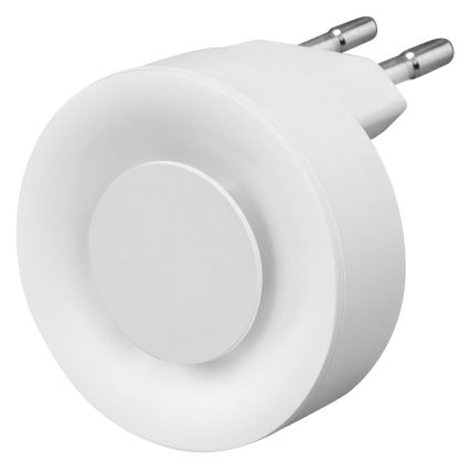 Osram - LED naktslampa ar kustības un krēslas sensoru LUNETTA LED/0,31W/230V balta