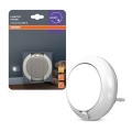 Osram - LED nakts gaisma ar sensoru LUNETTA LED/0,3W/230V 3000K