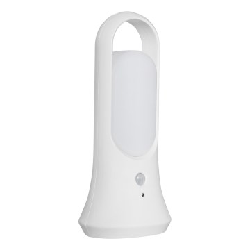 Osram - LED orientācijas gaismeklis ar kustības un krēslas sensoru MOBILE LED/0,7W/4xAAA balts