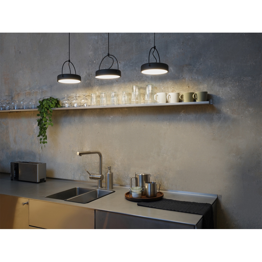 Osram - LED pakaramā lampa uz kabeļa DECOR PUCK 3xLED/12W/230V CRI 90 melna