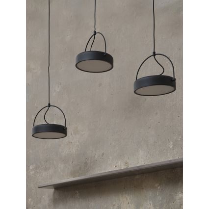 Osram - LED pakaramā lampa uz kabeļa DECOR PUCK 3xLED/12W/230V CRI 90 melna