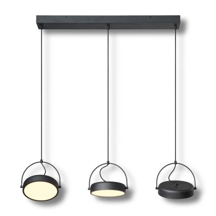 Osram - LED pakaramā lampa uz kabeļa DECOR PUCK 3xLED/12W/230V CRI 90 melna