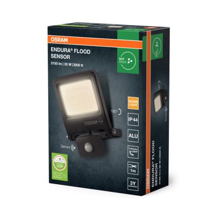 Osram - LED prožektors ar sensoru ENDURA LED/30W/230V 3000K IP44