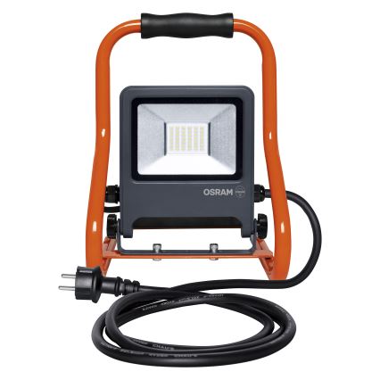 Osram - LED prožektors ar statīvu R-STAND LED/30W/230V 4000K P44 oranžs