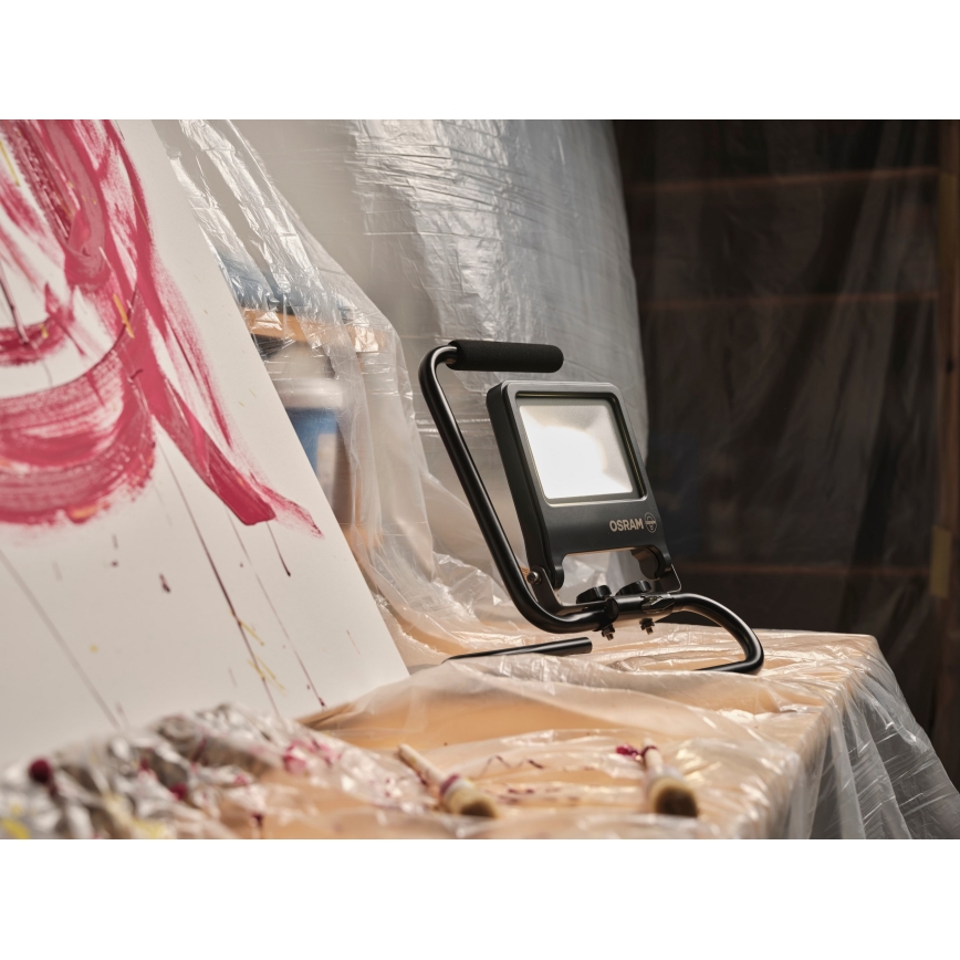 Osram - LED reflektors ar stiprinājumu S-STAND LED/30W/230V 4000K IP65 antracīts