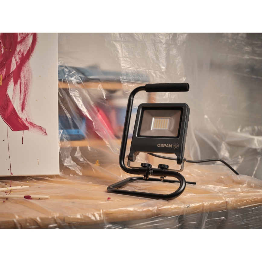 Osram - LED reflektors ar stiprinājumu S-STAND LED/30W/230V 4000K IP65 antracīts