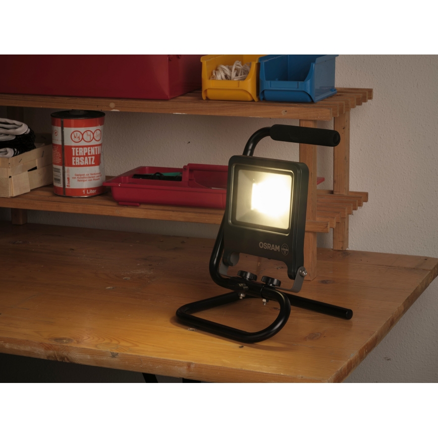 Osram - LED reflektors ar stiprinājumu S-STAND LED/30W/230V 4000K IP65 antracīts