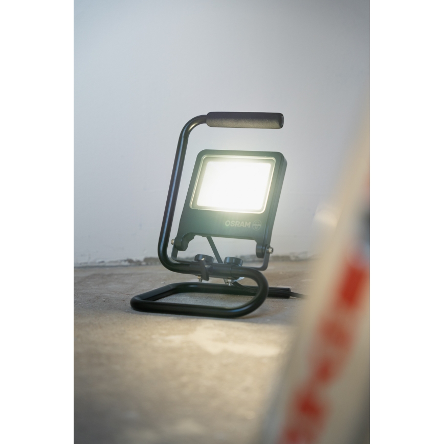 Osram - LED reflektors ar stiprinājumu S-STAND LED/30W/230V 4000K IP65 antracīts