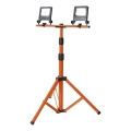 Osram - LED prožektors ar stiprinājumu TRIPOD 2xLED/20W/230V 4000K IP65 oranžs/antracīts