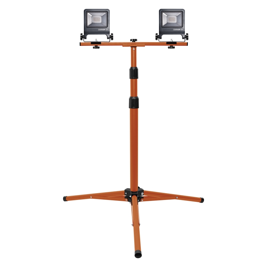 Osram - LED prožektors ar stiprinājumu TRIPOD 2xLED/20W/230V 4000K IP65 oranžs/antracīts