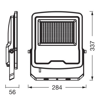 Osram - LED prožektors ENDURA LED/100W/230V IP65