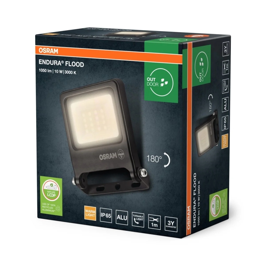 Osram - LED prožektors ENDURA LED/10W/230V 3000K IP65