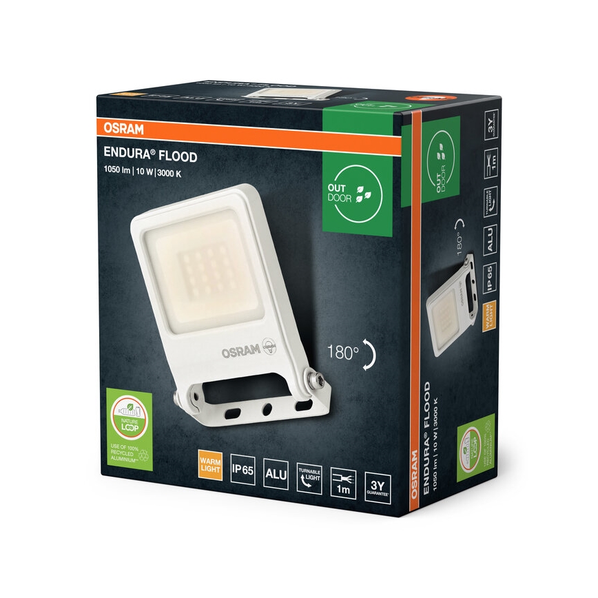 Osram - LED prožektors ENDURA LED/10W/230V 3000K IP65