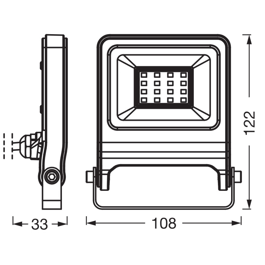 Osram - LED prožektors ENDURA LED/10W/230V 4000K IP65