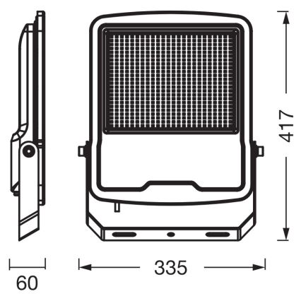 Osram - LED prožektors ENDURA LED/150W/230V IP65