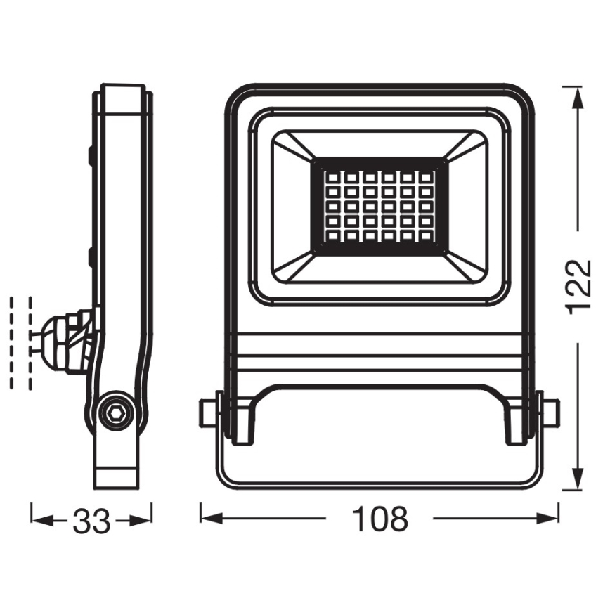 Osram - LED prožektors ENDURA LED/20W/230V 3000K IP65