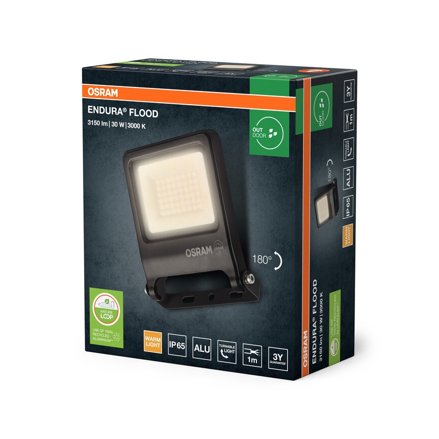Osram - LED prožektors ENDURA LED/30W/230V 3000K IP65