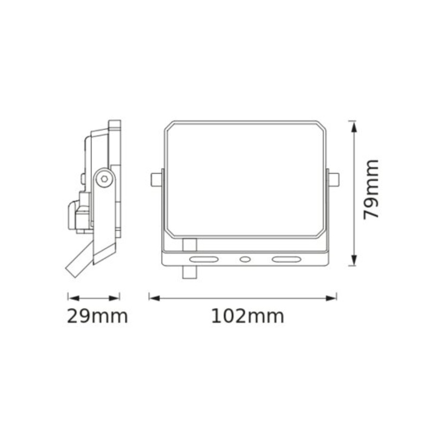 Osram - LED prožektors FLOODLIGHT LED/10W/230V 3000K IP65
