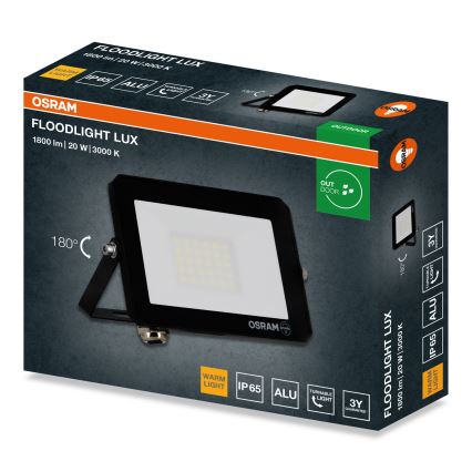Osram - LED prožektors FLOODLIGHT LED/20W/230V 3000K IP65